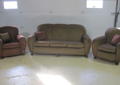 Rembourrage sofa et causeuses à Deslon - Rembourrage Canevas Excellence Inc. sur la Rive-Sud de Montréal et Québec